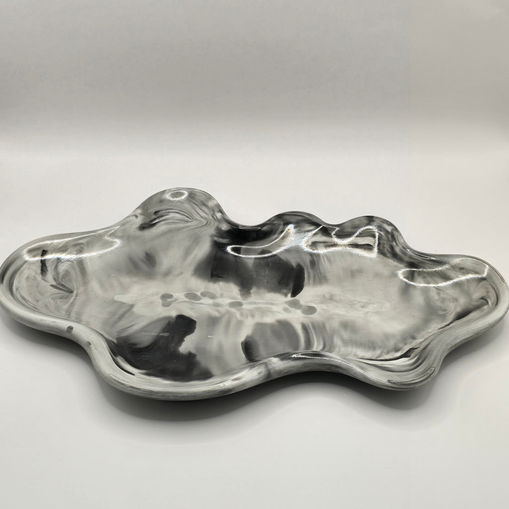 Ahornblatt Schale Marmoroptik