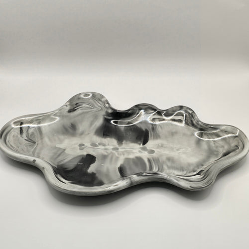 Ahornblatt Schale Marmoroptik