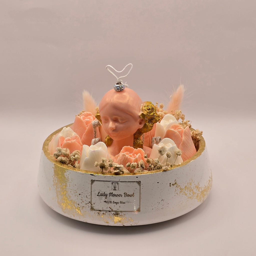 Lady Flower Bowl