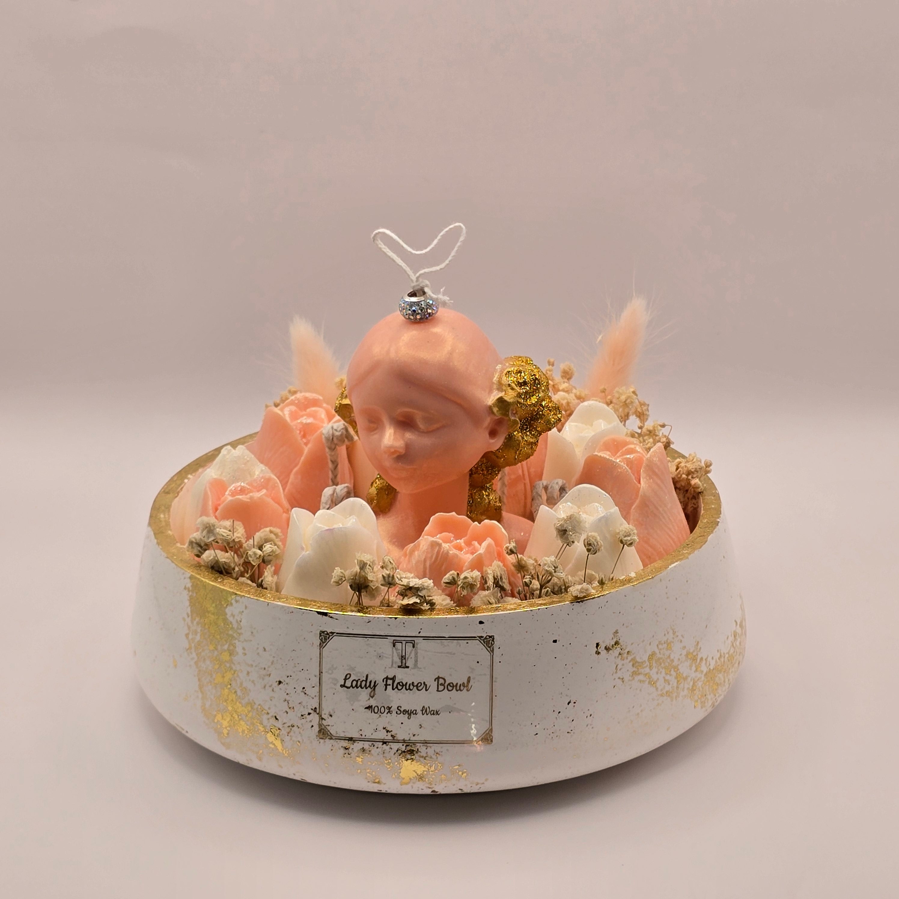 Lady Flower Bowl