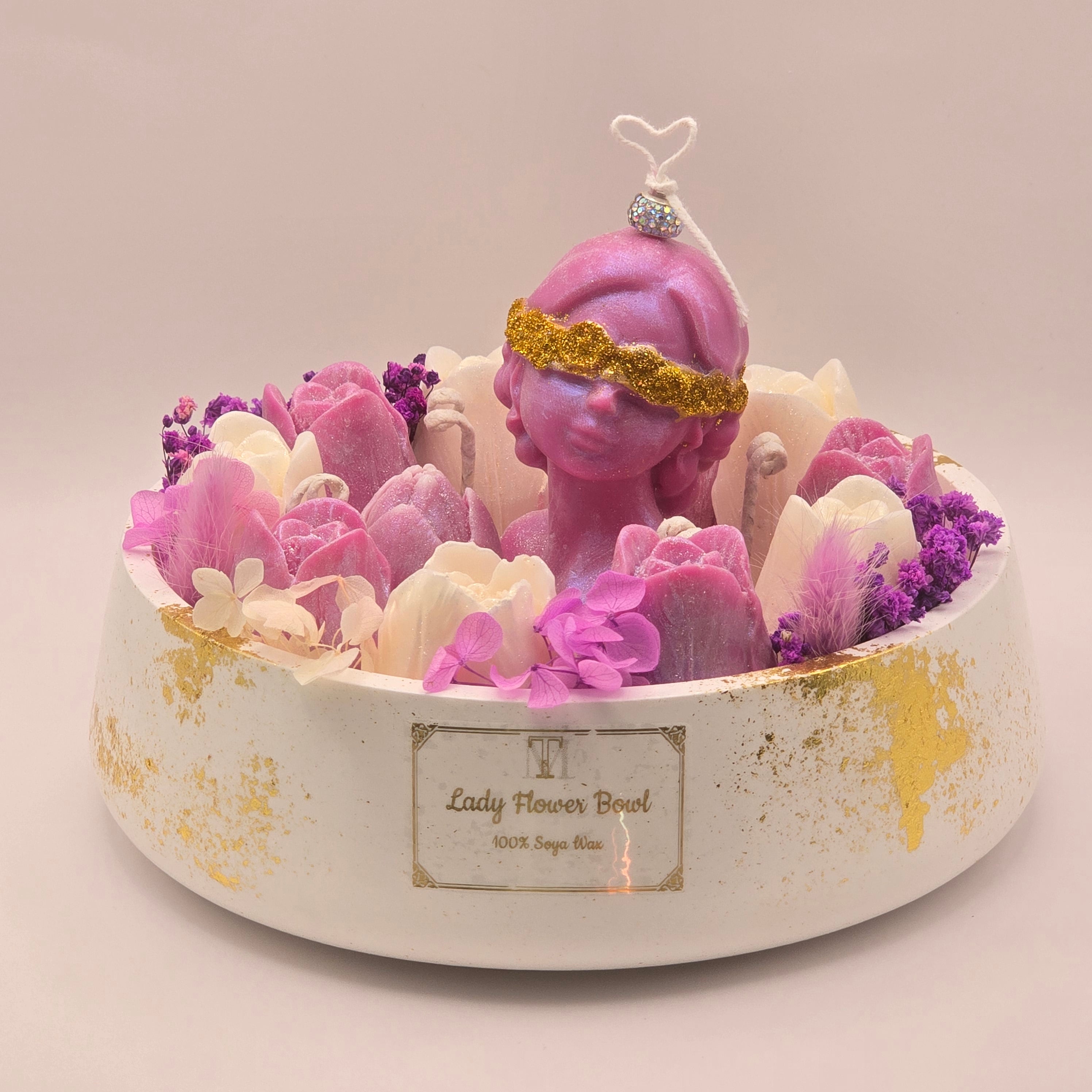 Lady Flower Bowl