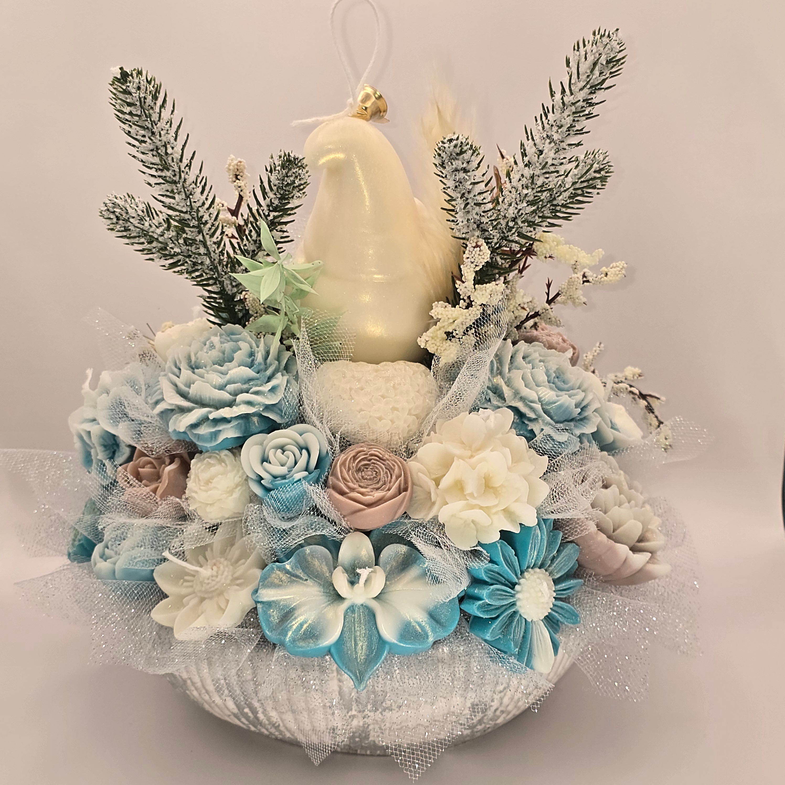 Eisblauer Weihnachtszauber