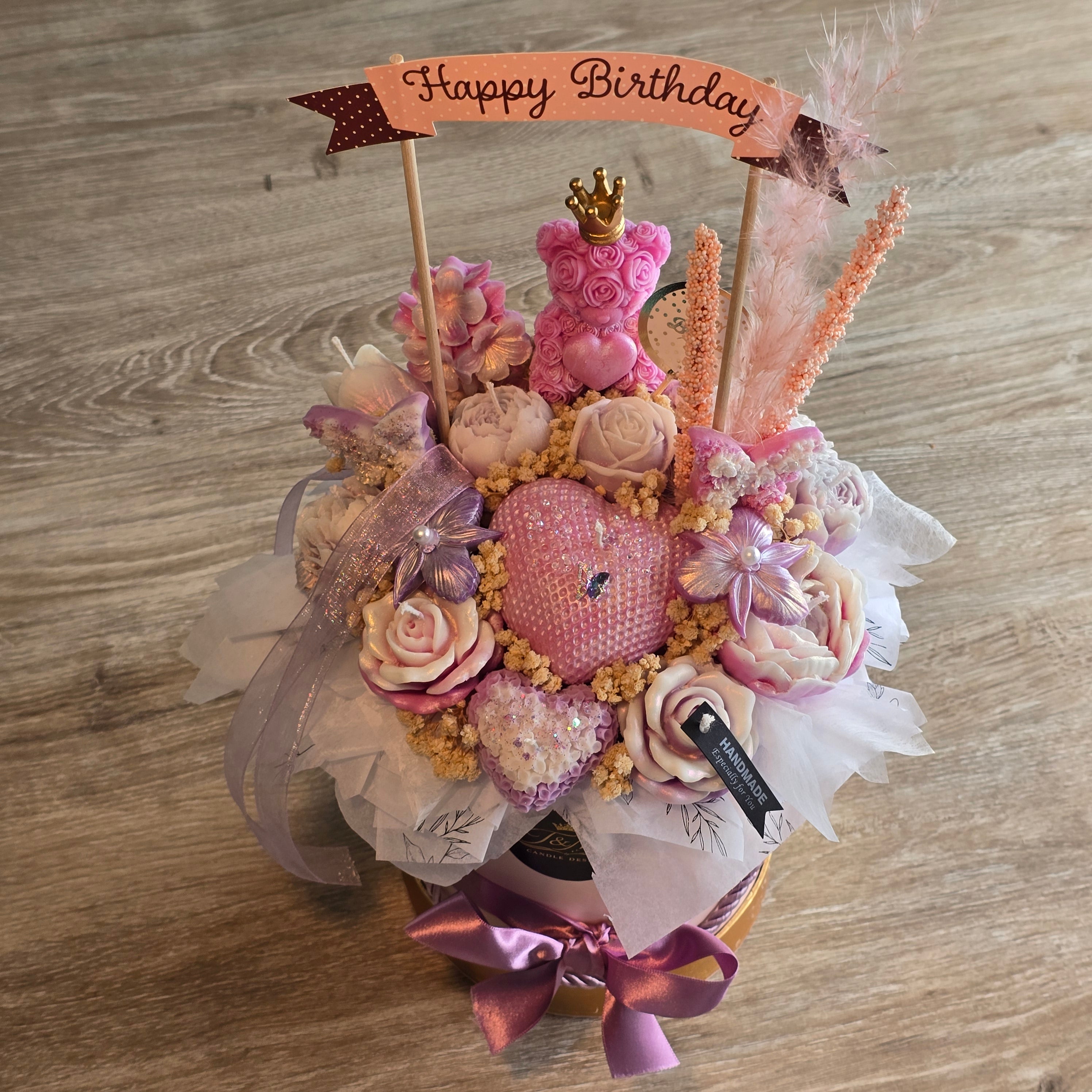 Königin Rosenbär Birthday Box