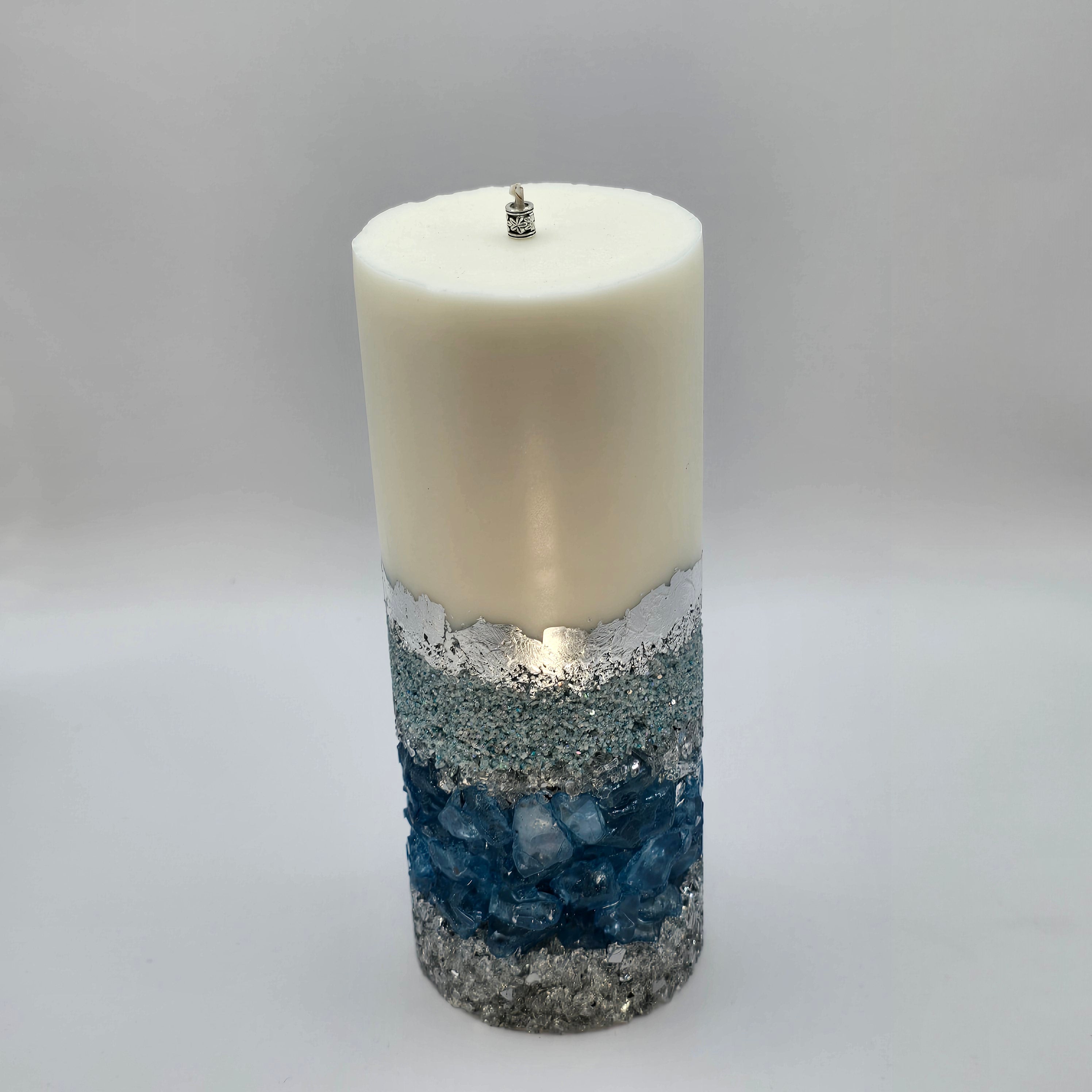 Ozeanblau Silberwelle