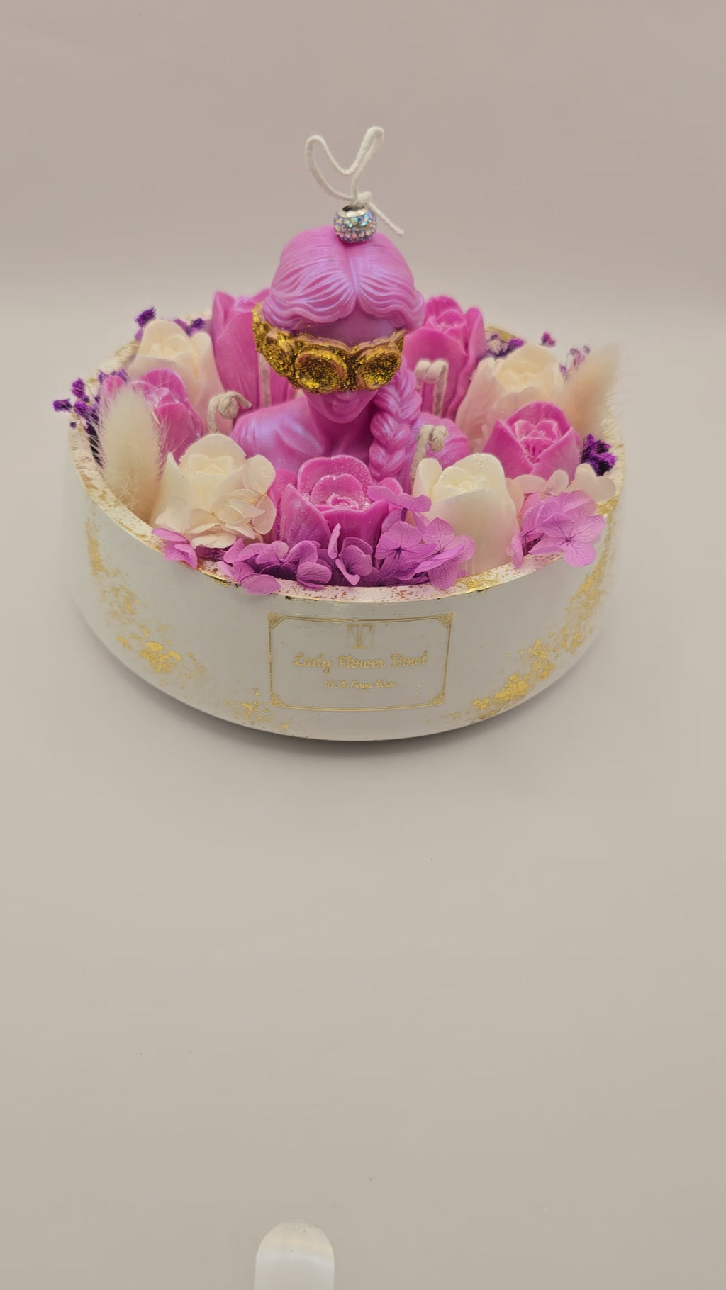 Lady Flower Bowl