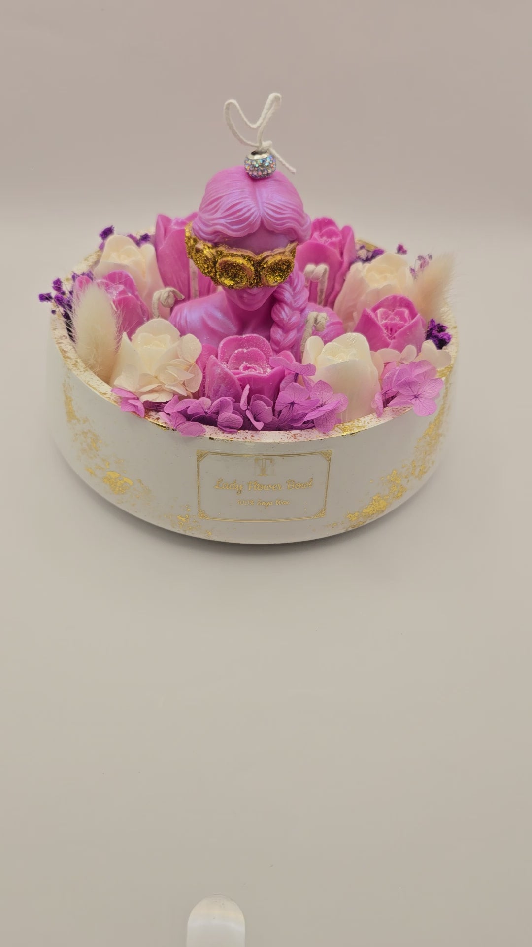 Lady Flower Bowl