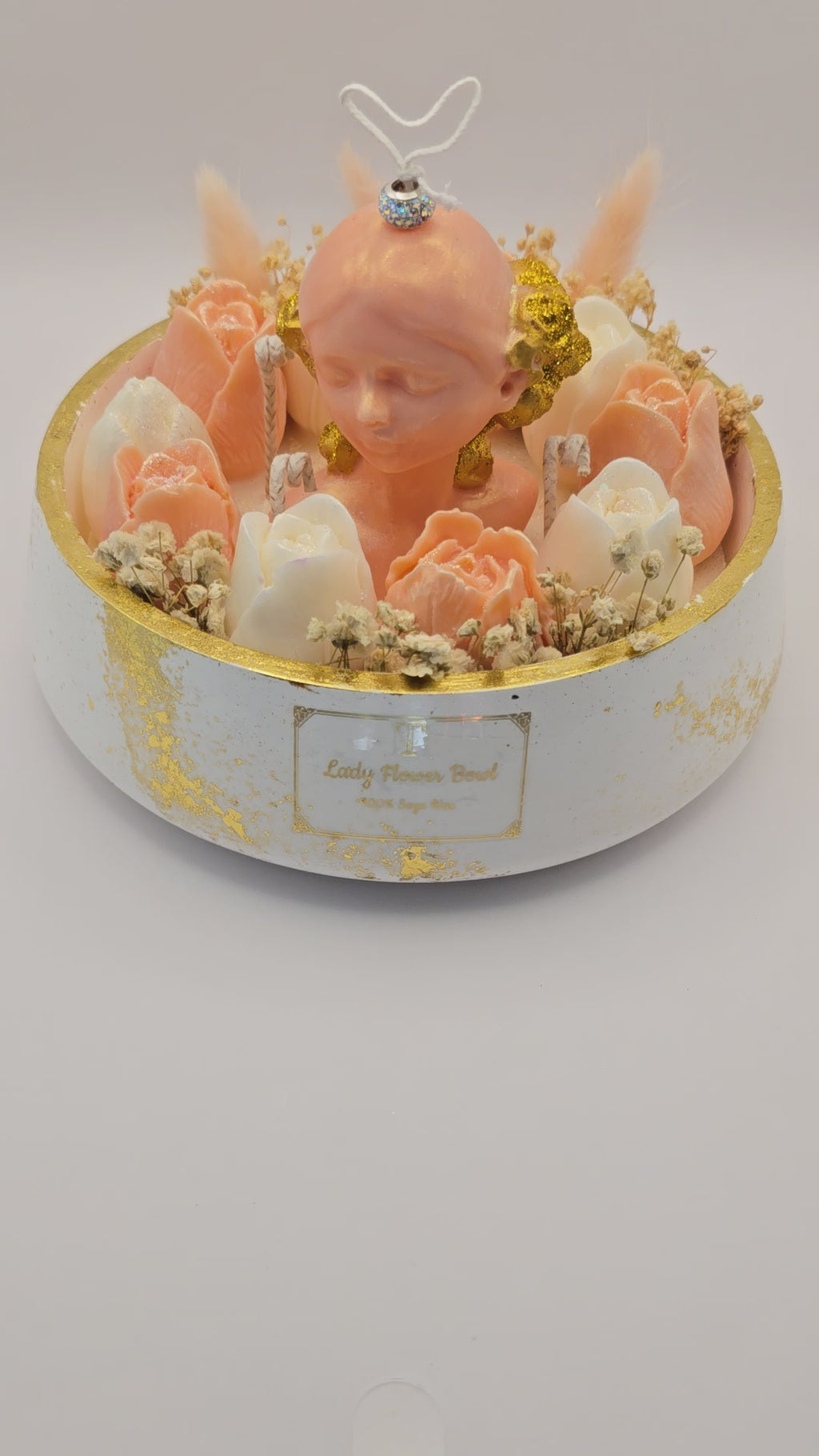 Lady Flower Bowl
