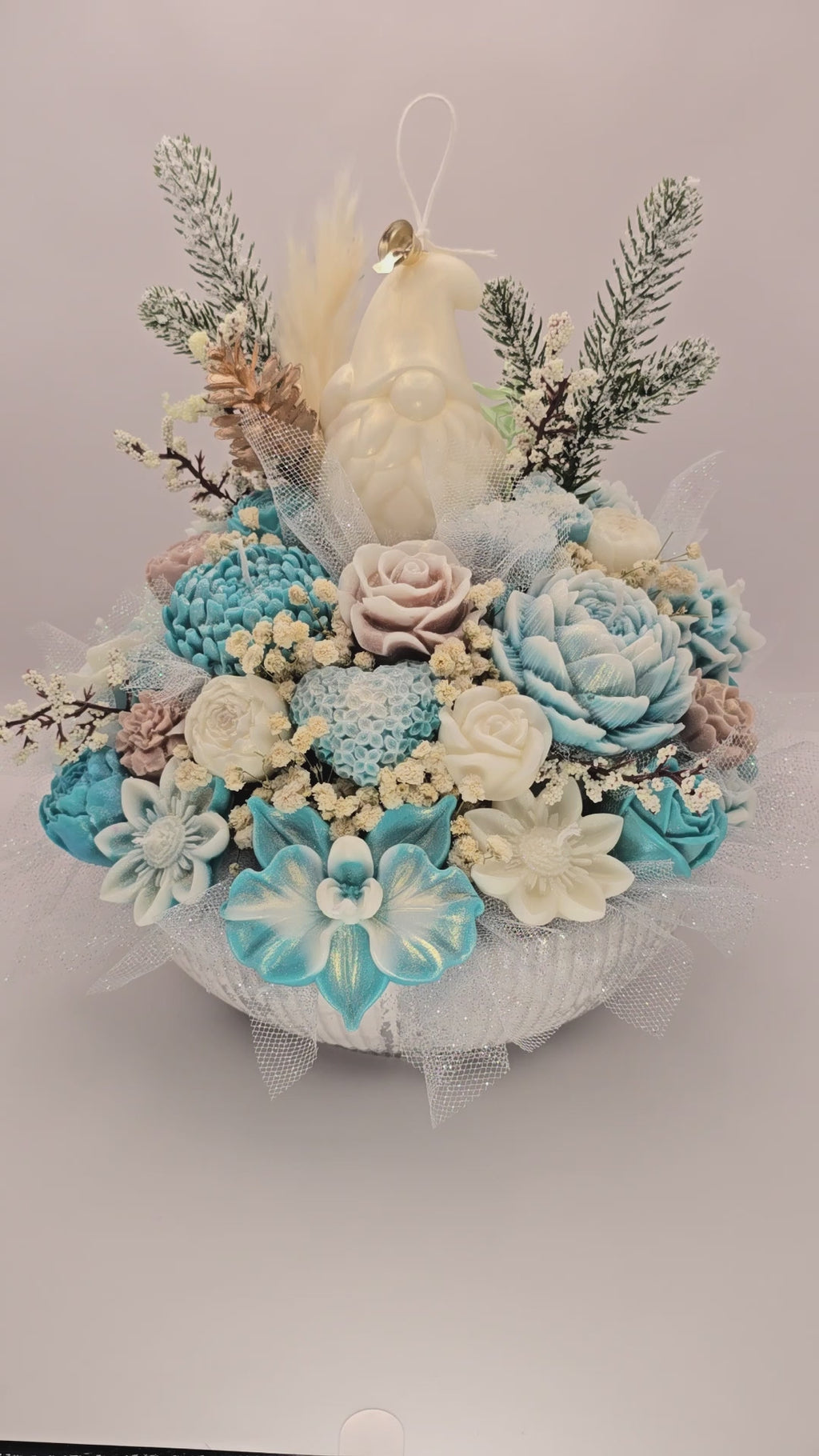 Eisblauer Weihnachtszauber