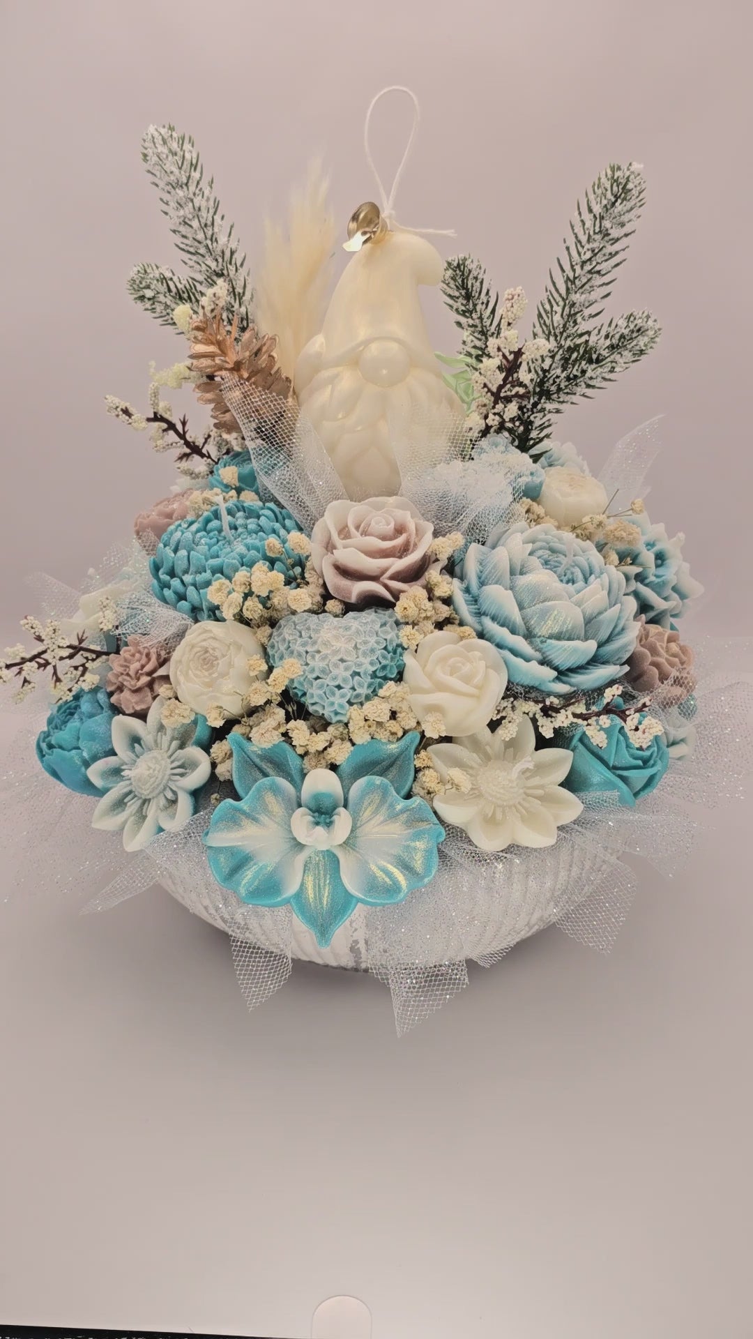 Eisblauer Weihnachtszauber